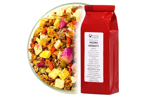 Herbata Owocowa TAURIEL (OT) (50g) Bez Hibiskusa | Eksplozja Świeżości !